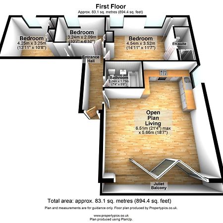 Spacious, 3 Bedroom, 2 Bathroom, Surbiton Exterior foto